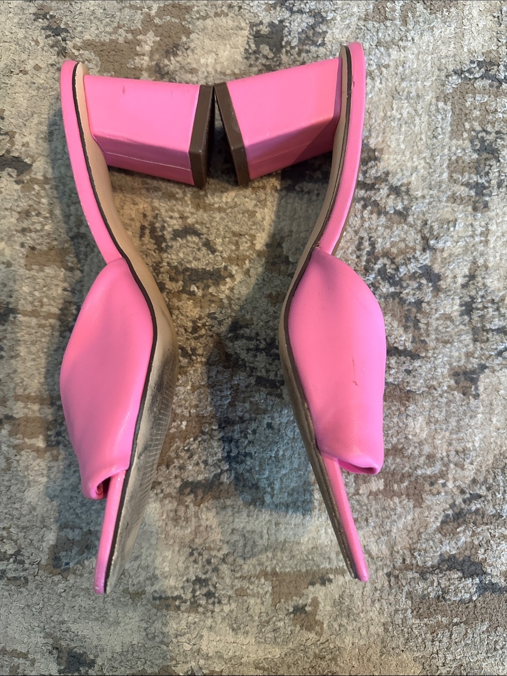 Primark Pink Square-Toe Slide Block Heels
Size 8 - Picture 2 of 7